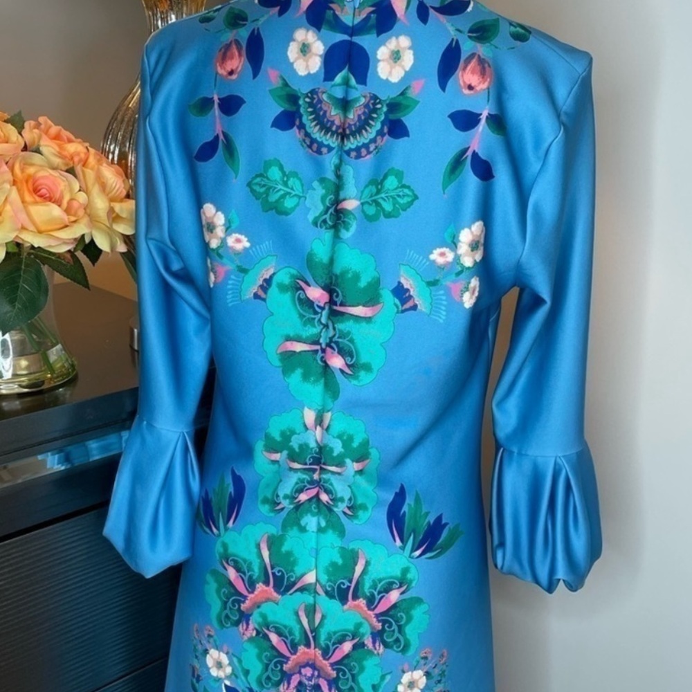 𝅺New York and Company Floral Print Dress Size S